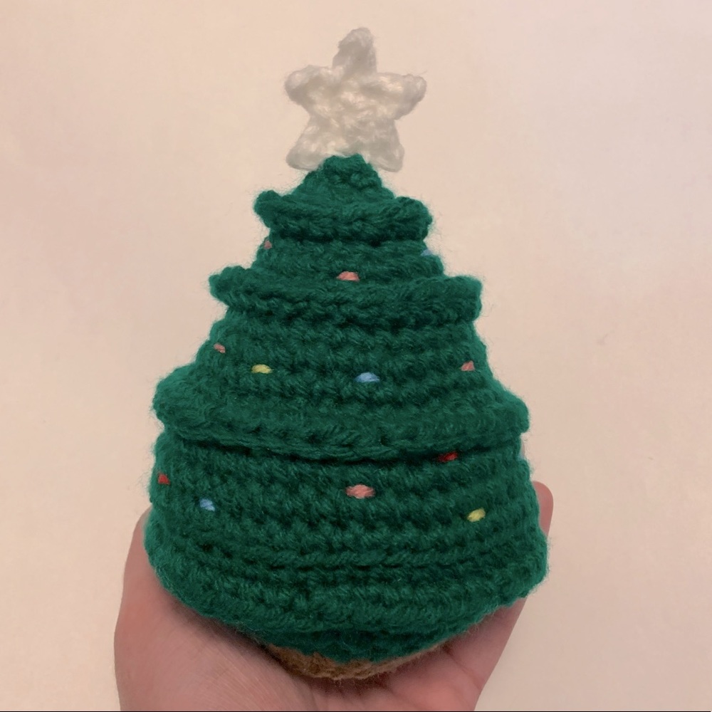 Christmas tree crochet plush handmade - Picture 2 of 10